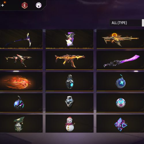 اکانت گادی کتاب داره اسکین مشت