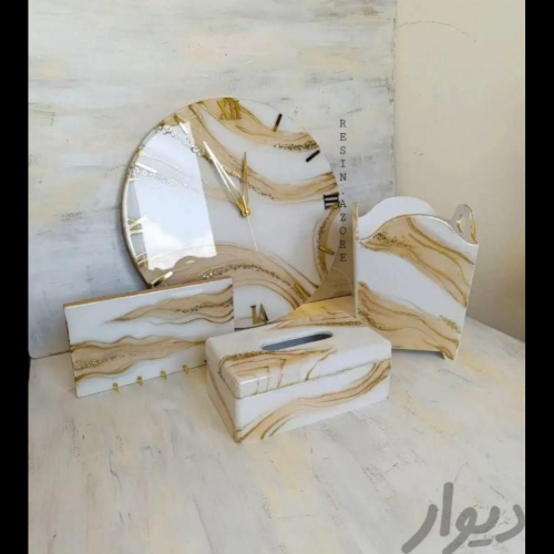 ساعت وتابلوی رزینی