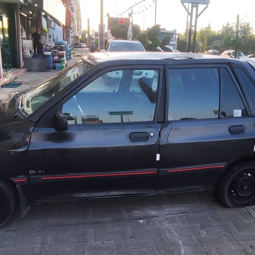 ماشین ازپشت تصادف شده