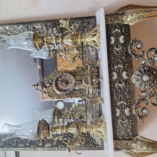 آینه و کنسول برنز