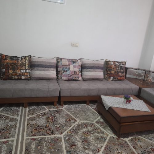 یک دست مبل 8 نفره مدل راحتی طرح ال