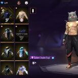 اکانت فری فایر خدا با 2 تا گان لولی 250 تا ست