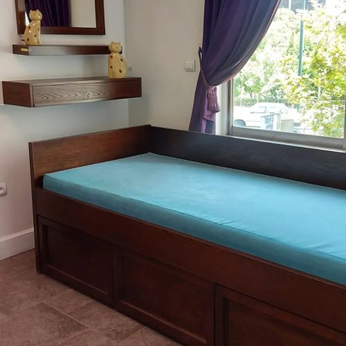 سرویس خواب تمام چوب از برند ( چوبکده )