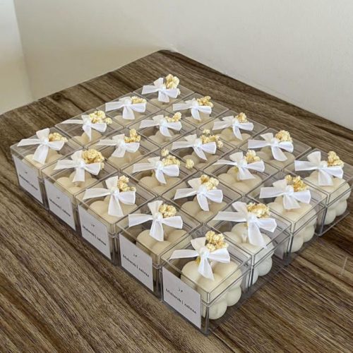 گیفت شمع های دست ساز،سنگ مصنوعی