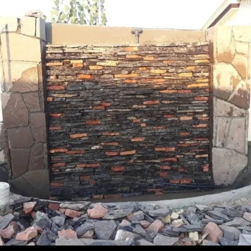 اجرای سنگ لاشه قیومی فروش سنگ ورقه ای پیمانکار