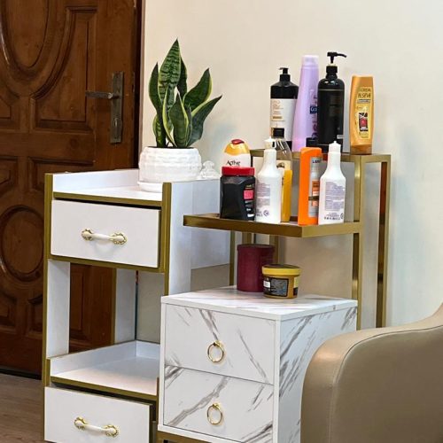 فروش لوازم آرایشگاه زنانه رنگ نسکافه ای