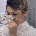 مدل مو ففط شنیون از مو عکس گرفته میشه