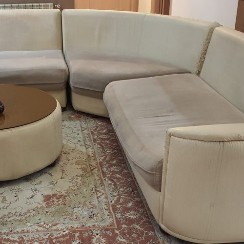 مبل 7 نفره به همراه میز جلو مبلی