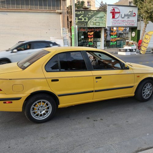 تاکسی در حد! مرتب به صورت شخصی استفاده شده کم کار کرد مدل 95 بدون تصادف همه مصرفی ها به تازگی تعویض شده ماشین بدون خرج اماده سفر