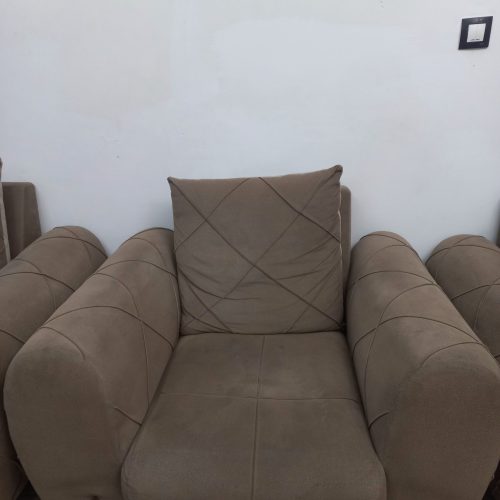 مبل (7) نفره راحتی رنگ شکلاتی