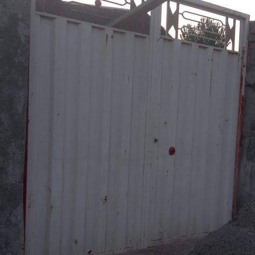 دروازه 2 لنگه سفید رنگ