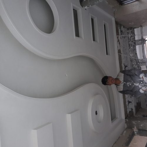 گچ کاری و کاشی کاری خورده کاری