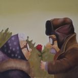 سفارش انواع تابلو رنگ روغن و طراحی چهره سیاه قلم