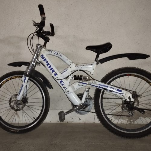 دوچرخه 23 تنه بزرگ سفید همه چیزو تازه اوز کردم