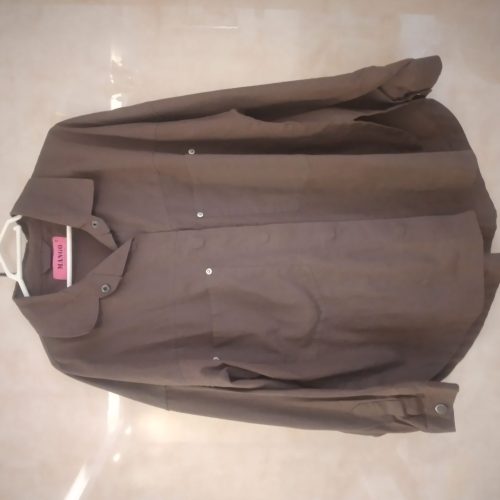 شومیز قهوه ای درحدنو