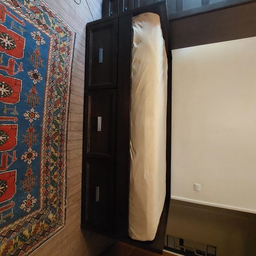 سرویس خواب تمام چوب از برند ( چوبکده )