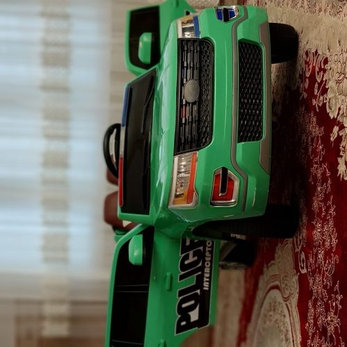 ماشین شارژی دو موتوره و دونفره پلیس اینترسپترول‌