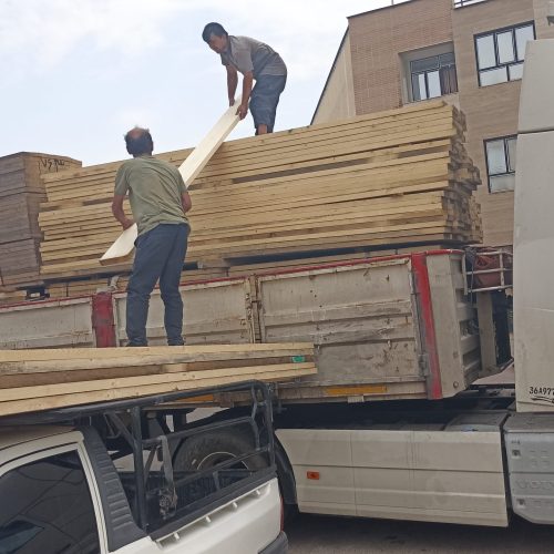 فروش عمده و خرده تخته الوار بنایی بشکه فلزی