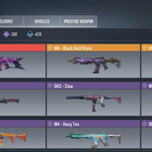 اکانت کالاف متیک دار با تمام گردونه ها