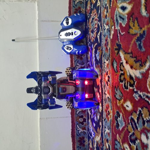 ماشین و رباط کنترلی تبدیل شونده