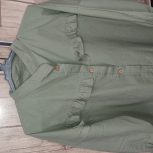 مانتو کتان در حد نو