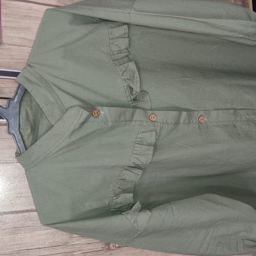 مانتو کتان در حد نو