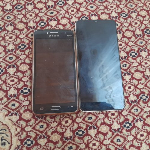 فروش دو گوشی A12 وglaxy grand