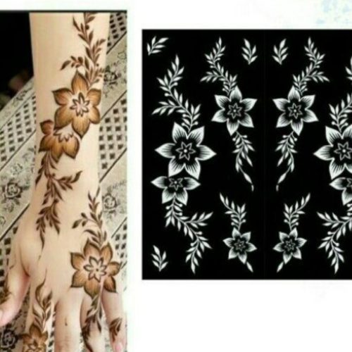 کاشت و ترمیم ناخن و انجام نقش حنا و طراحی روی دست