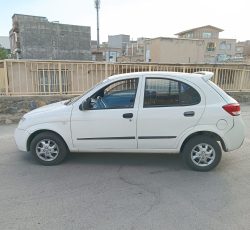 تیبا هاچ بک سفید مدل 97