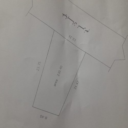 230 متر زمین داخل بافت /منطقه نشتارود روستای سفیدآب