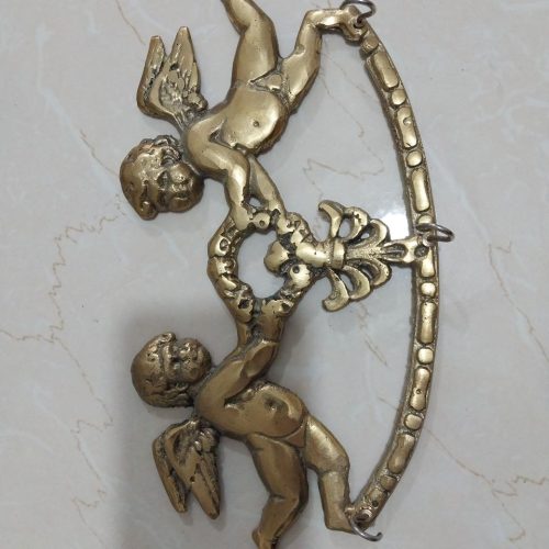 ساعت دیواری برنز و جاکلیدی برنز