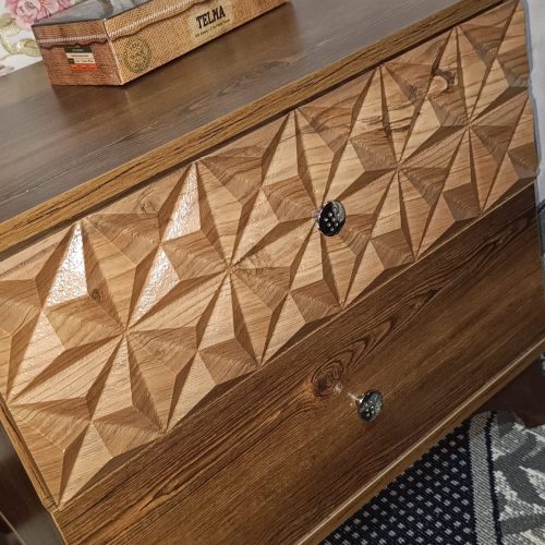 تخت دو نفره همراه با تشک و جَک