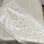 رو تختی اصل ترک ساتن ابریشم مخصوص عروس