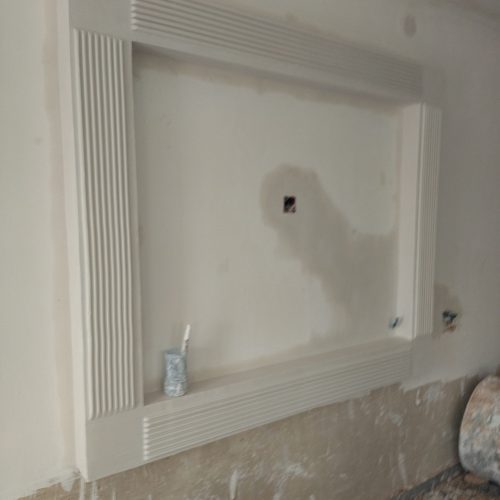 لکه گیری و گچ کاری کف سازی