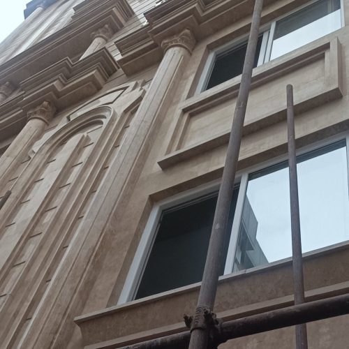 نمای رومی سنگ کاری