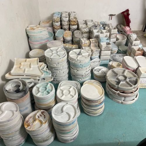 سنگ های مصنوعی در رنگ و طرح های مختلف