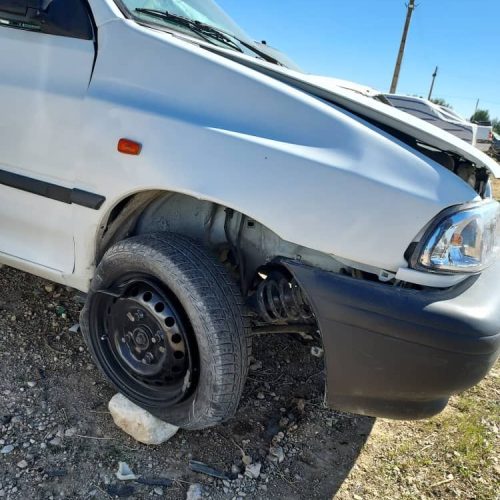 پراید 131 مدل 93 تصادفی