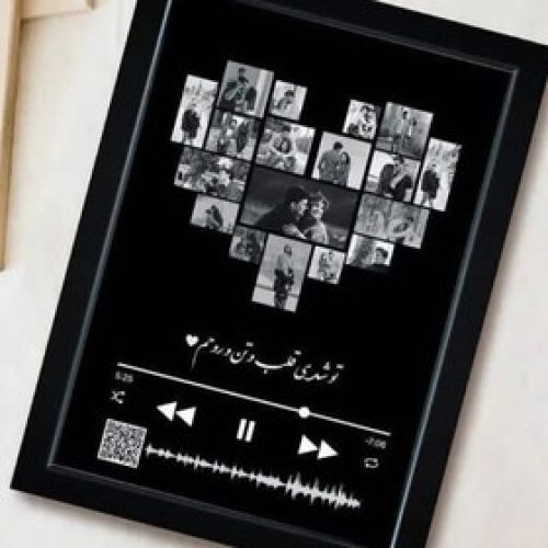 ساخت انواع قاب عکس موزیکال بارکددار