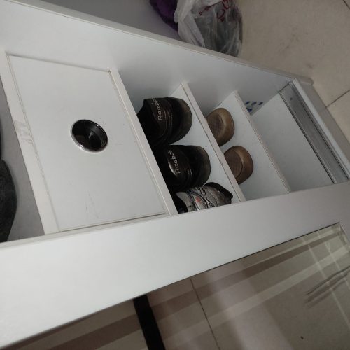 جا کفشی آینه دار و ریلی