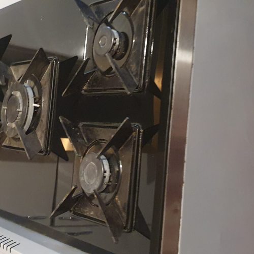 اجاق گاز فردار برند ایمن گاز تمام استیل