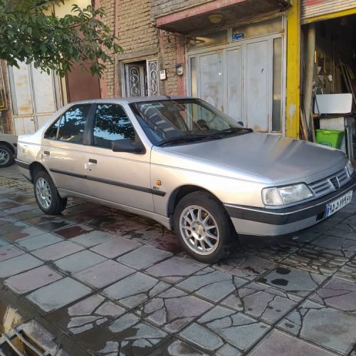 پژو405GLXنقره ای