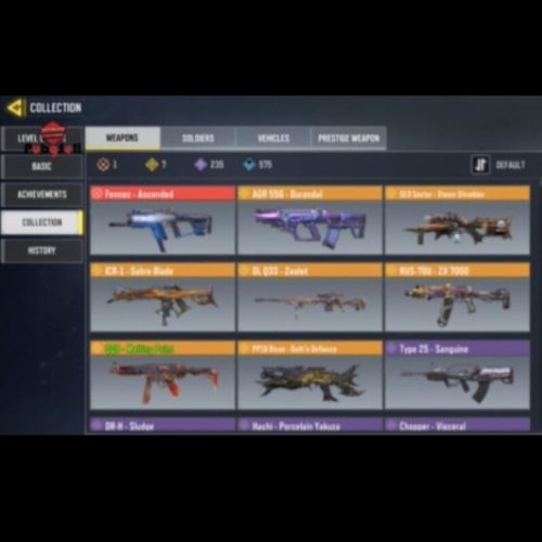 اکانت کالاف دو عدد به قیمت 600 تومن حتما چک کن ضرر نمیکنی