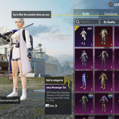 اکانت پابجی لول 61