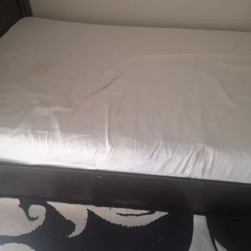 تخت خواب یک نقره به همراه خوش خواب