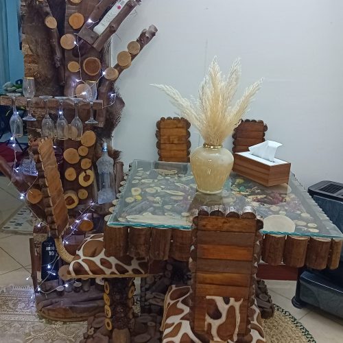 میر نهار خوری جنگلی سنتی و استندبار جنگلی در حد نو