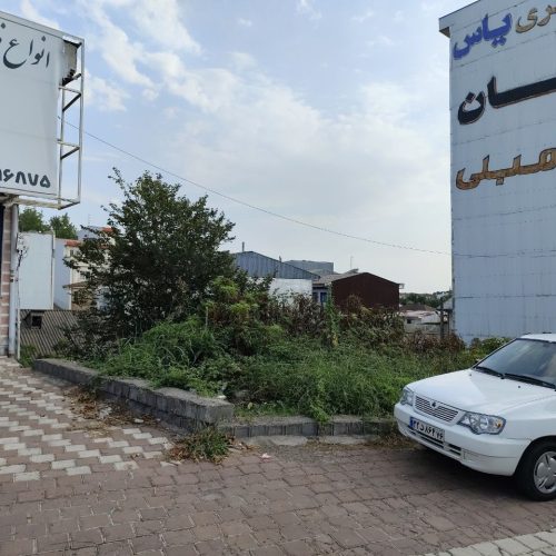 زمین 372متری مسکونی تجاری