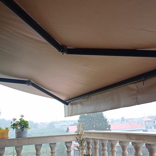 سایبان کونترولی عرض 2.50 طول 4متر