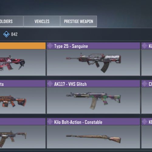 اکانت کالاف دیوتی موبایل از سیزن 1 چپتر 2