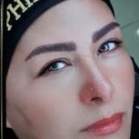 تاتو ابرو به سبک فیبروز یا همون میکرو بلیت