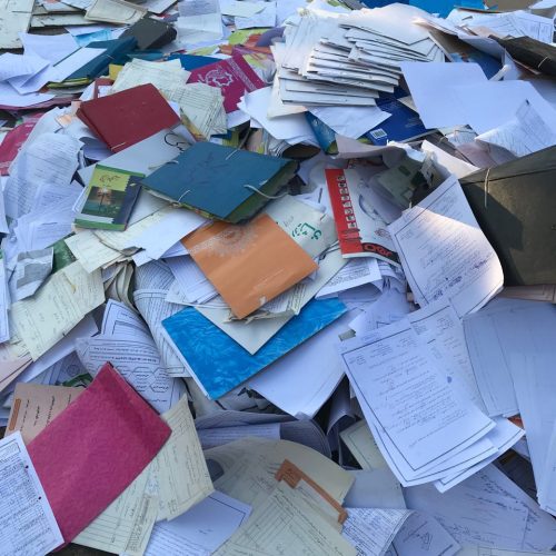 خریدار ضایعات آهن مس برنج آلمینیوم کاغذ باطله و خرده ریز انباری در محل شما